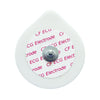 CNSAC ECG electrode, drop shape, 43x49mm, foam