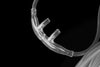 Split nasal cannula for O₂ supply & CO₂ measurement, (male) luer lock connectors, & hose connector