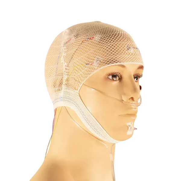 EEG cap net, for electrode attachment