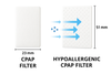 Hypoallergenic CPAP filters for ResMed AirSense™ 11