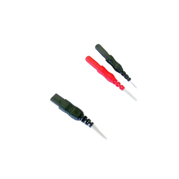 Adapter, dual 1mm (keyhole) connection to two 1.5mm DIN (male)