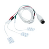 Reusable adapter cable, shielded, 3×0.7mm female, 5-pin DIN connector, 2 m lead wire