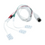 Reusable adapter cable, shielded, 3×0.7mm female, 5-pin DIN connector, 2 m lead wire