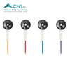 CNSAC disposable EEG cup electrodes, with 100cm connection cable, 25 pieces