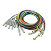 CNSAC Gold Cup electrodes, 150cm cable, 10 pieces