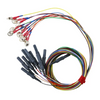 Grass silver cup electrodes, 122cm cable, 10 pieces
