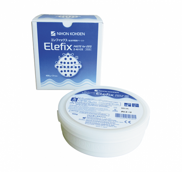 Electrode adhesive paste for EEG and EP