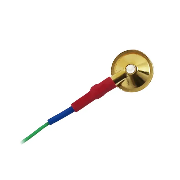 Grass Gold Cup electrodes, 152cm cable, 10 pieces