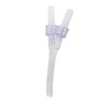 Nasal cannula, split, for pressure monitoring and capnography, adults