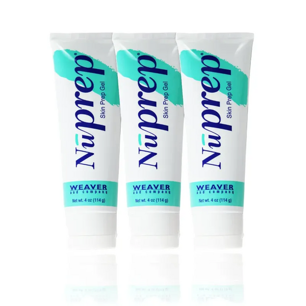 Nuprep skin preparation gel, 3 tubes x 114g each