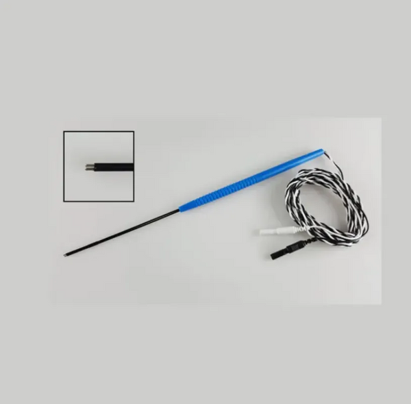 Bipolar stimulation probe for direct nerve stimulation
