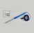 Hook probe for direct nerve stimulation, 180° angle