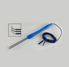 Triple ball probe for direct nerve stimulation, 100° angle