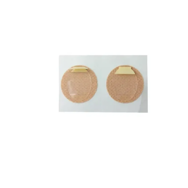 Skin fixation system for nasal cannulas